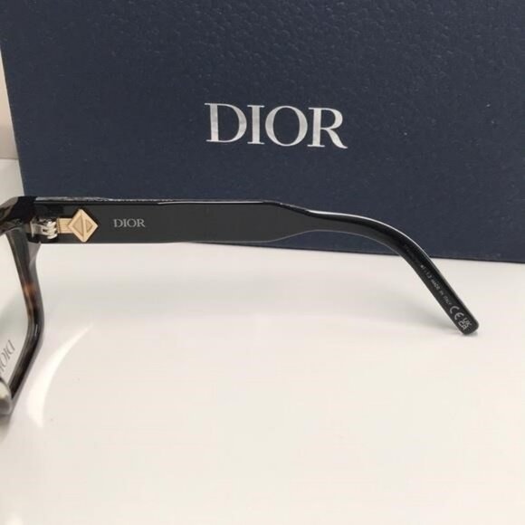 Dior Tortoise Shell Glasses CD DIAMONDO S31 - Picture 6 of 10